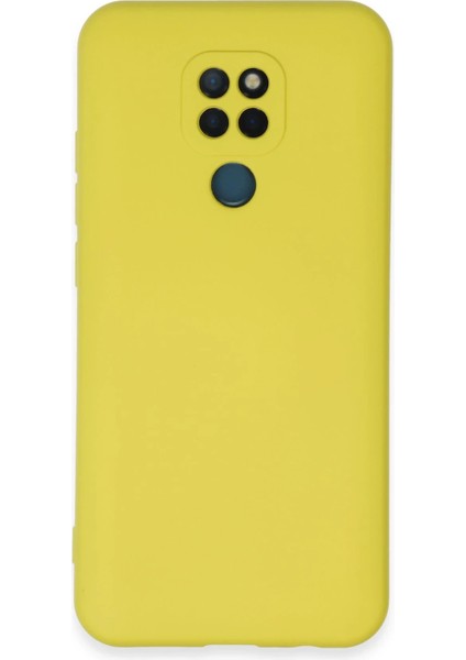 General Mobile Gm 20 Kılıf Nano Içi Kadife Silikon - Sarı Zrnet