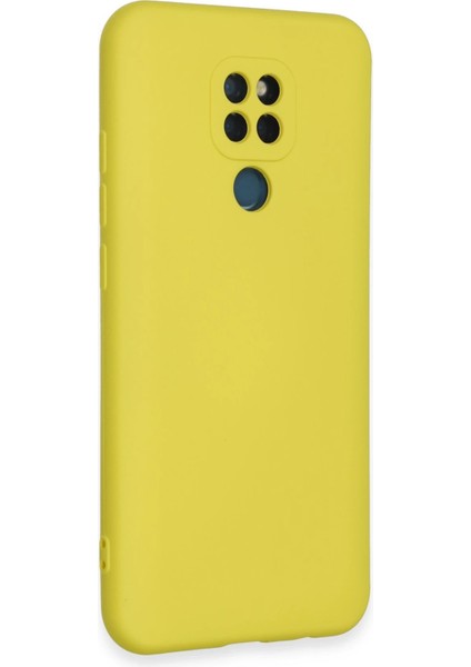 General Mobile Gm 20 Kılıf Nano Içi Kadife Silikon - Sarı Zrnet