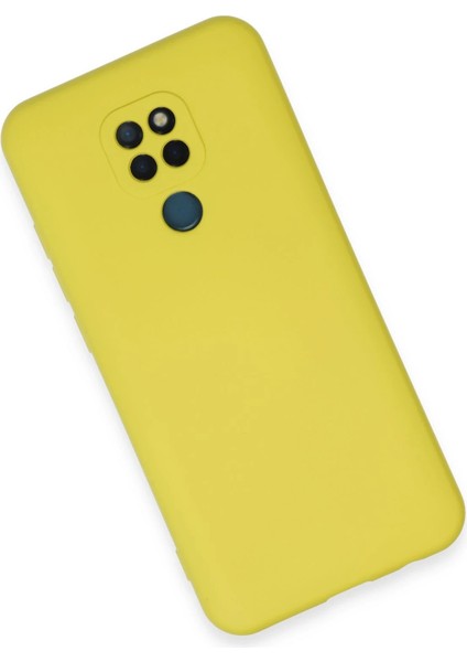 General Mobile Gm 20 Kılıf Nano Içi Kadife Silikon - Sarı Zrnet