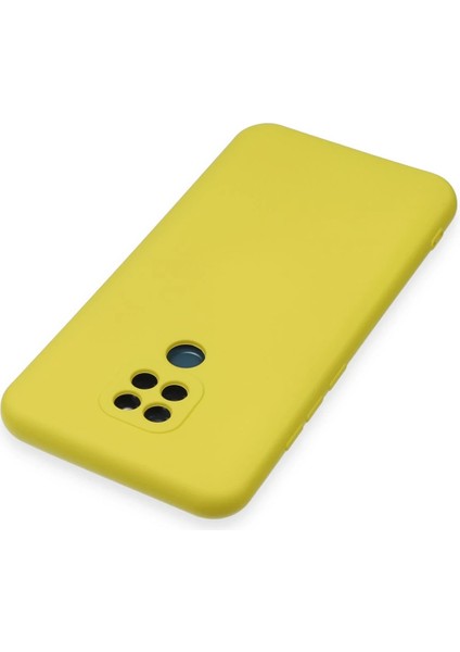 General Mobile Gm 20 Kılıf Nano Içi Kadife Silikon - Sarı Zrnet