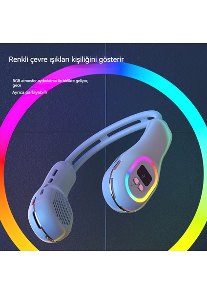 Asılı Boyun Taşınabilir Spor Sessiz Mini USB Bıçaksız Fan (Yurt Dışından) fiyatları