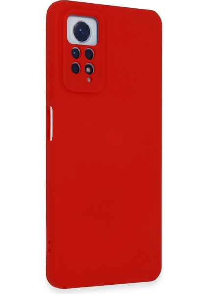 Xiaomi Redmi Note 12 Pro 4g Kılıf Nano Içi Kadife Silikon - Kırmızı Zrnet