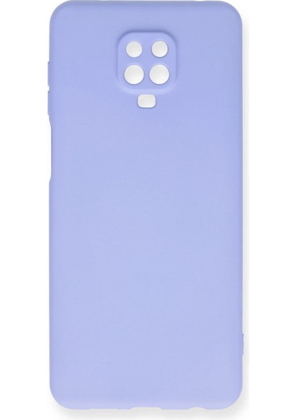 Xiaomi Redmi Note 9 Pro Kılıf Nano Içi Kadife Silikon - Lila Zrnet