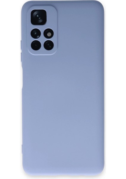 Xiaomi Redmi Note 11T Kılıf Nano Içi Kadife Silikon - Lila Zrnet