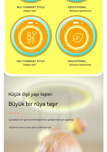 Değişken Elektrikli Bilim ve Eğitim Yapı Taşları Mekanik Dişli Döner Dıy Yapı Taşları 249PCS Oyuncak Seti (Yurt Dışından) fiyatları
