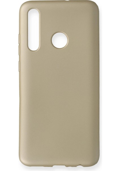 Huawei Honor 20 Lite Kılıf First Silikon - Gold Zrnet