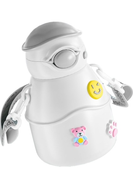 Çocuk Küçük Sarı Ördek 316 Paslanmaz Çelik Büyük Kapasiteli Sevimli Su (Yurt Dışından)