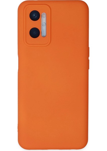 A96 Kılıf Nano Içi Kadife Silikon - Turuncu Zrnet