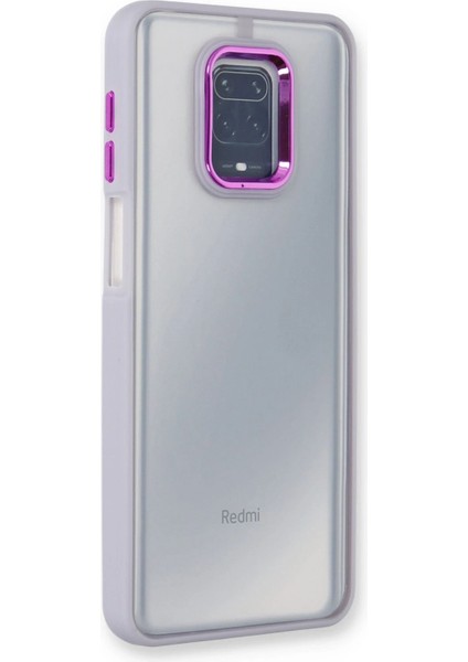 Xiaomi Redmi Note 9 Pro Kılıf Dora Kapak - Lila Zrnet