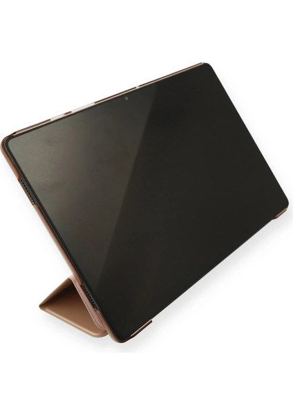 Samsung Galaxy T870 Tab S7 11 Kılıf Tablet Smart Kılıf - Rose Gold Zrnet