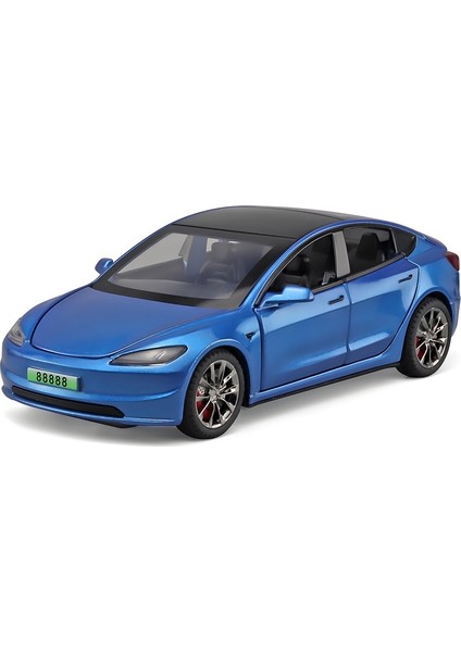 1/32 Tesla Model3 Alaşım Araba Modeli Araba Modeli (Yurt Dışından)