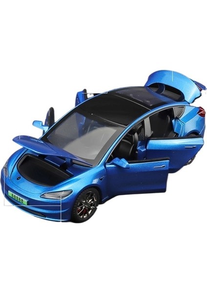 1/32 Tesla Model3 Alaşım Araba Modeli Araba Modeli (Yurt Dışından)
