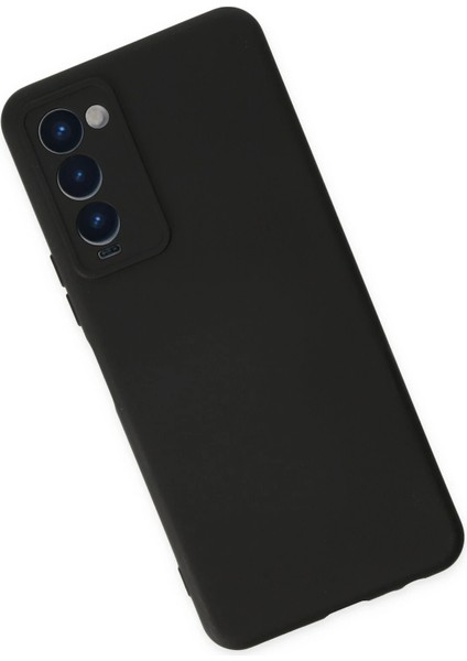Tecno Camon 18 Kılıf Nano Içi Kadife Silikon - Siyah Zrnet