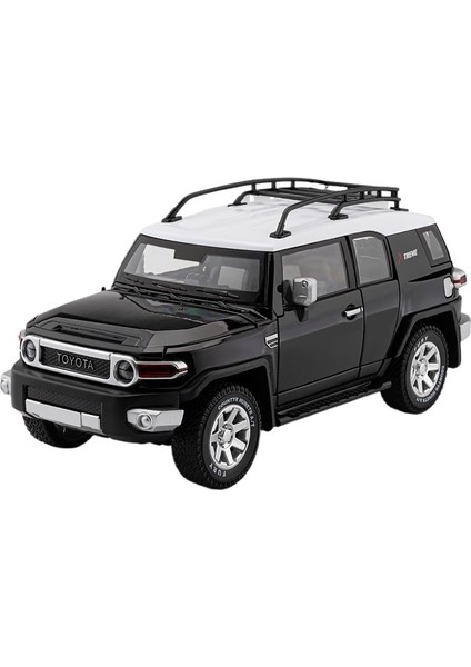 1:24 Toyota Fj Cruiser Alaşım Modeli Off-Road Oyuncak Arabayı Geri Çekin (Yurt Dışından)