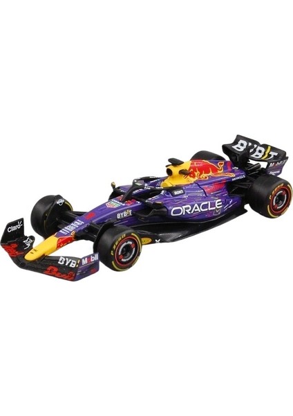 Burago 1:43 Red Bull Racing RB19 Las Vegas #1 Mor (Yurt Dışından)