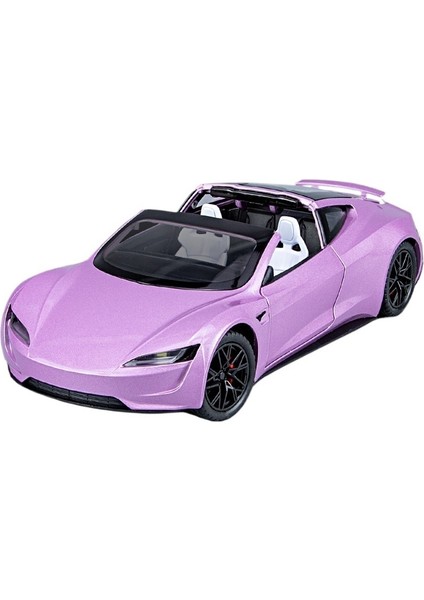 1:24 Tesla Roadster Alaşım Modeli Ön Tekerlek Direksiyon Alaşım Araba Modeli (Yurt Dışından)