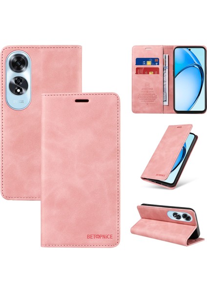Compatible With Oppo A60 4g Wallet Leather-Rfıd Blocking Card Holders-Shockproof Tpu Flip Cover (Yurt Dışından)