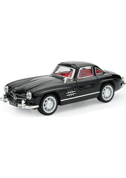 1:32 Mercedes-Benz 300SL Alaşım Araba Geri Çekmeli Sesli ve Işıklı Araba Modeli (Yurt Dışından)