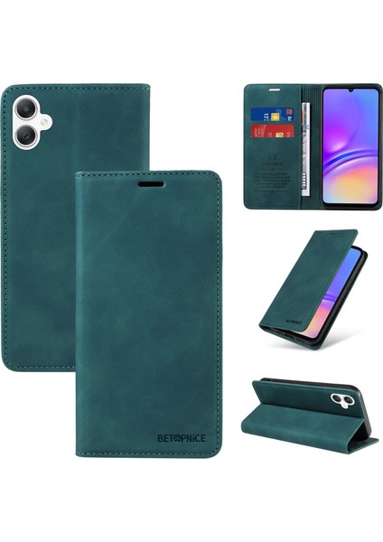 Compatible With Samsung Galaxy A06 5g Wallet Leather-Rfıd Blocking Card Holders-Shockproof Tpu Flip Cover (Yurt Dışından)