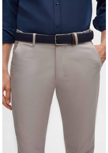 Avasar Erkek Taş Regular Fit Keten PANTOLON-7271 fiyatları