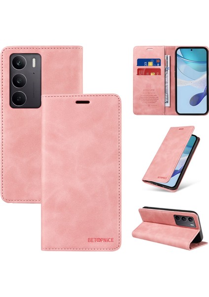 Compatible With Realme C75 4g Wallet Leather-Rfıd Blocking Card Holders-Shockproof Tpu Flip Cover (Yurt Dışından)