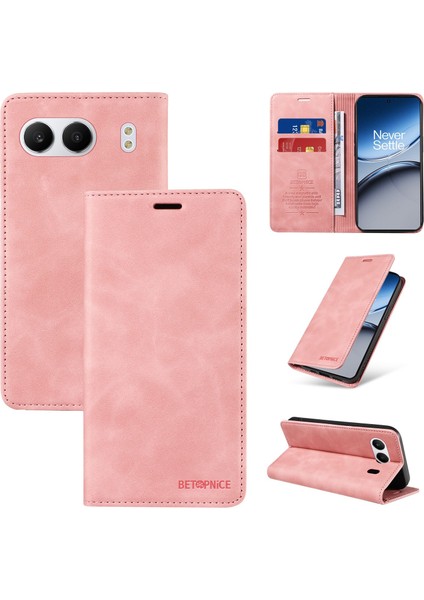 Compatible With Oneplus Nord 4 5g Wallet Leather-Rfıd Blocking Card Holders-Shockproof Tpu Flip Cover (Yurt Dışından)