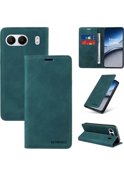Compatible With Oneplus Nord 4 5g Wallet Leather-Rfıd Blocking Card Holders-Shockproof Tpu Flip Cover (Yurt Dışından)