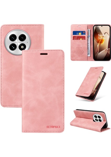 Compatible With Oneplus 13 Wallet Leather-Rfıd Blocking Card Holders-Shockproof Tpu Flip Cover (Yurt Dışından)