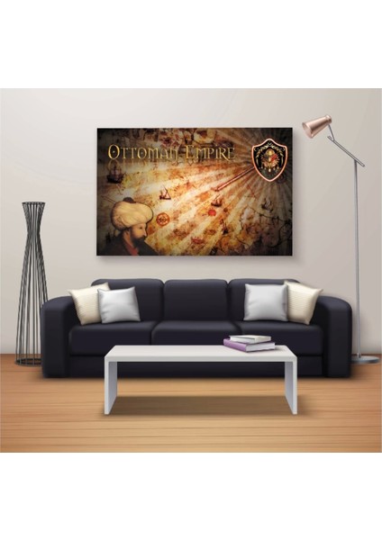 Marsilyan- Dekoratif Baskı Özel Tasarım Dikdödrtgen Kanvas Tablo 78