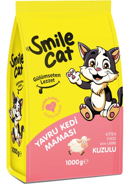 Cat Yavru Kedi Maması Kuzulu 1 kg