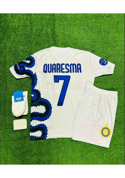 Inter 2010 Dragon Desenli Ricardo Quaresma Çocuk Forması 4'lü Set