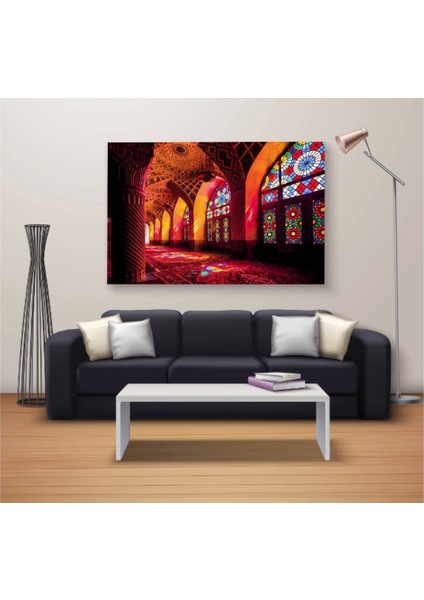 Marsilyan- Dekoratif Baskı Özel Tasarım Dikdödrtgen Kanvas Tablo 772