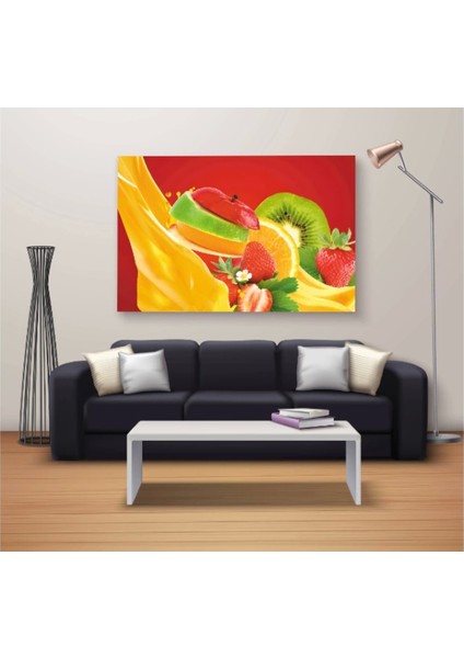 Marsilyan- Dekoratif Baskı Özel Tasarım Dikdödrtgen Kanvas Tablo 749