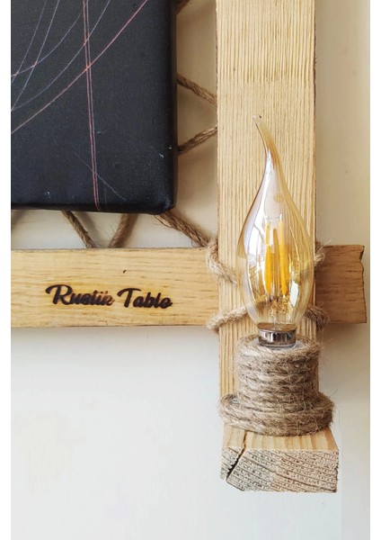 - Rustik Işıklı Kaplumbağa Terbiyecisi Kanvas Rustik Tablo B indirimleri