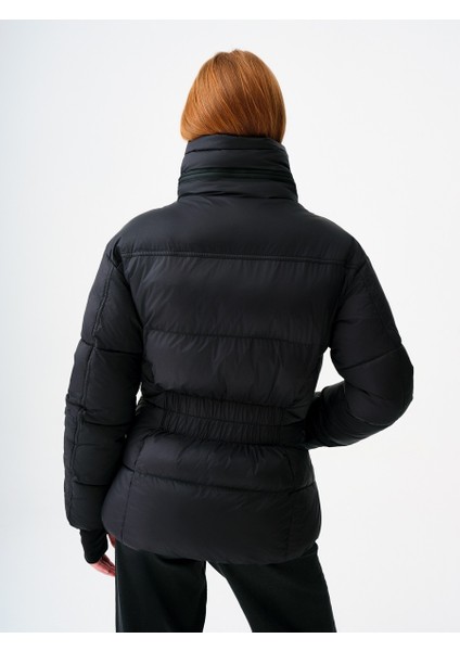 Siyah Kadın Mont LF2037278 modelleri