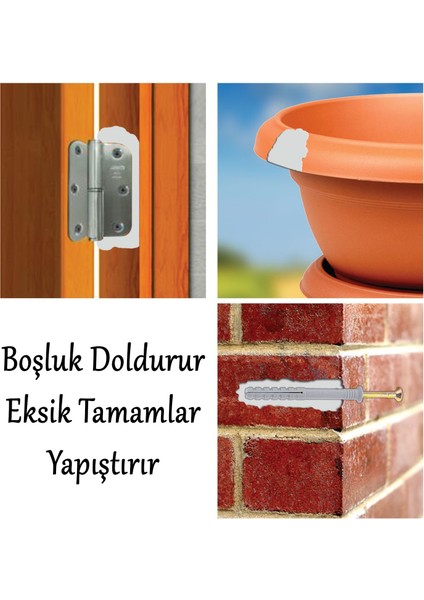 Güçlü Epoksi Macun Yapıştırıcı Hamur Metal Plastik Seramik Çelik Yapıştır Doldurur Boyanabilir 40 gr modelleri