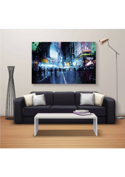 - Dekoratif Baskı Özel Tasarım Dikdödrtgen Kanvas Tablo 807