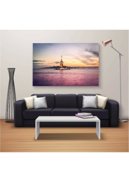 Marsilyan- Dekoratif Baskı Özel Tasarım Dikdödrtgen Kanvas Tablo 163