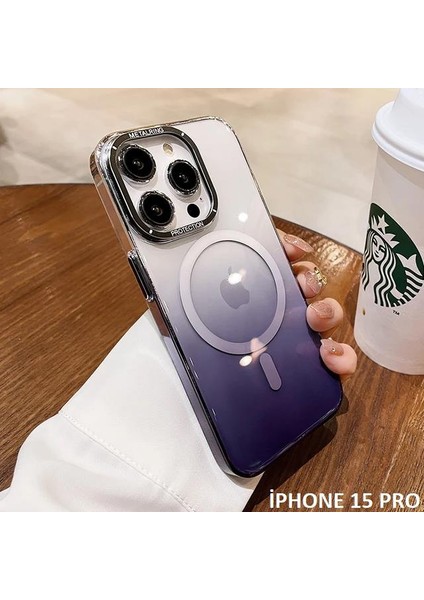 Iphone 15 Pro Pixel Sert Magsafe Uyumlu Telefon Kılıfı fiyatları
