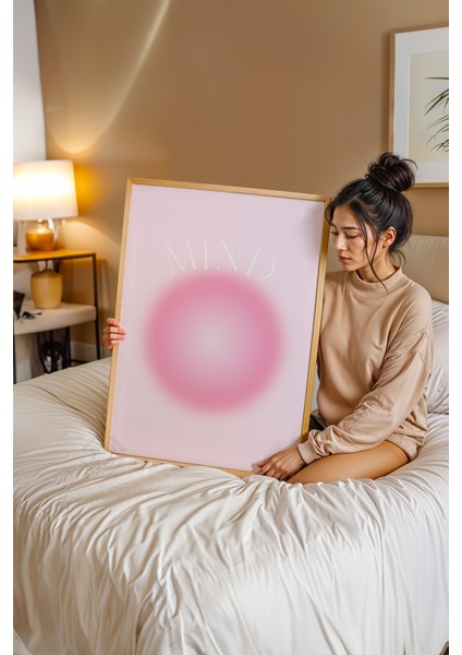 Aura Serisi Ahşap Çerçeveli Poster, Tablo NO:112 modelleri