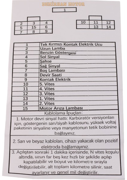 Cg Dijital Gösterge Yeni Model 2025