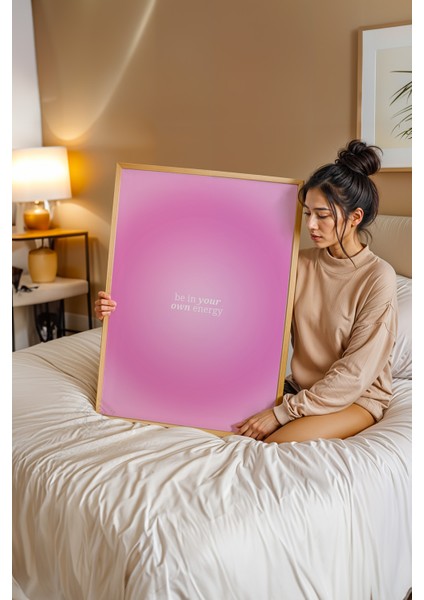 Aura Serisi Ahşap Çerçeveli Poster, Tablo NO:106 modelleri