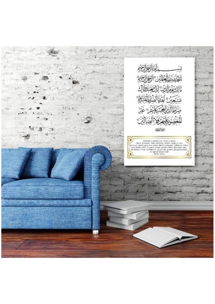 - Dekoratif Baskı Özel Tasarım Kanvas Tablo 268