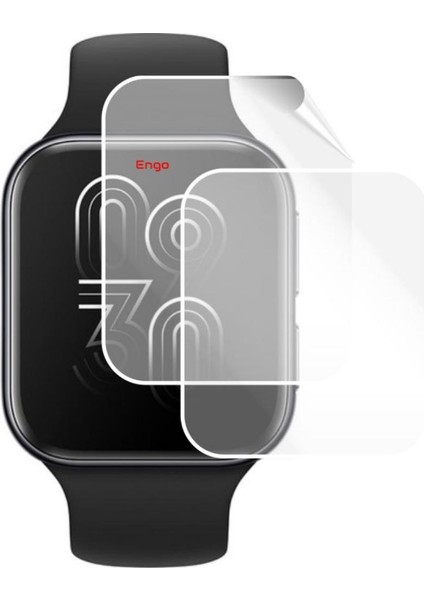 Oppo Watch 41 mm Ekran Koruyucu Şeffaf Tpu Film 2 Adet