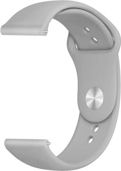 Garmin Vivoactive 4 ile Uyumlu Yumuşak Dokulu Esnek Jel Silikon Kayış