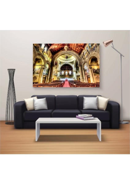 Marsilyan- Dekoratif Baskı Özel Tasarım Dikdödrtgen Kanvas Tablo 827