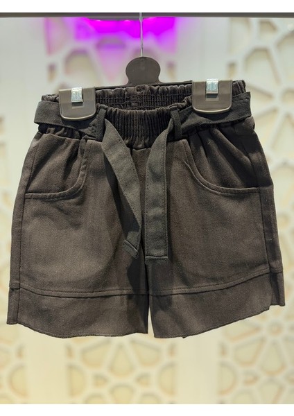 Kısa Kollu Tişört Crop ve Şort Kız Çocuk Alt Üst Takım modelleri
