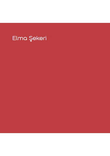 Plastik Mat Iç Cephe Boyası Elma Şekeri 7,5 Lt (10 Kg)