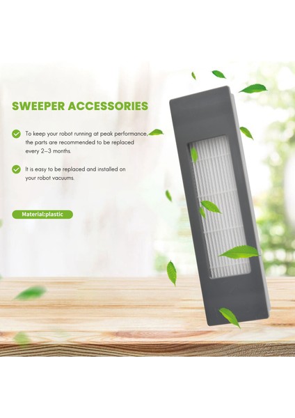 Ecovacs Deebot Ozmo 920, 950, T5, T8 Aıvı Robot Süpürgeler Için Filtre Setleri Yedeği, 8'li Paket (Yurt Dışından) modelleri