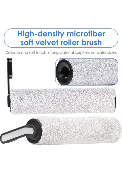 Tineco Floor One S5/floor One S5 Pro Kablosuz Islak Kuru Elektrikli Süpürge Için Yedek Fırça Silindirleri, Yedek Parçalar (Yurt Dışından)